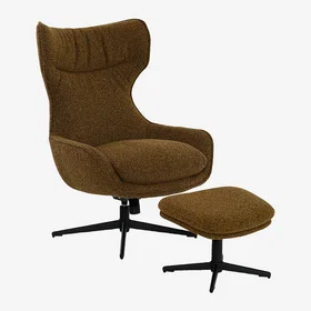 Nordic Furniture Group Aegis Nojatuoli Ruskea
