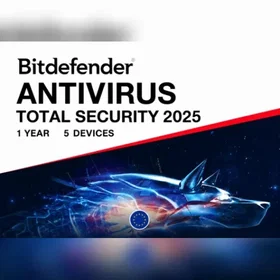Bitdefender Total Security Antivirus 5 Appareils 1 An