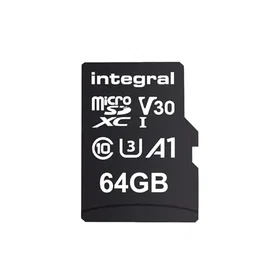 Integral microSDXC U3 V30 Class 10 UHS-I 64GB