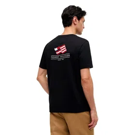Tommy Hilfiger Americana Back Regular Fit Kortärmad T-shirt (Herr)