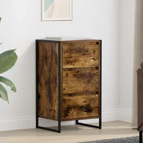 vidaXL 886548 Sidobyta 4 lådor 42x36x75.5cm