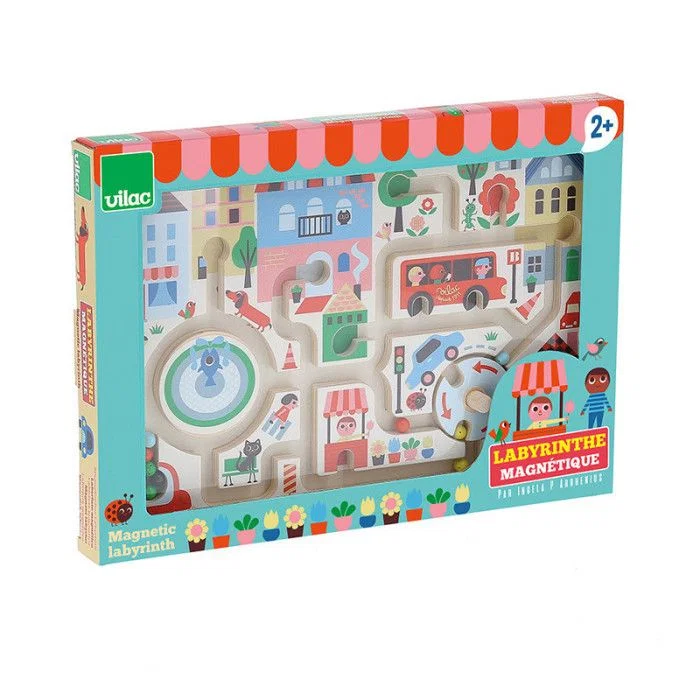 Vilac My Little Town Magnetic Maze