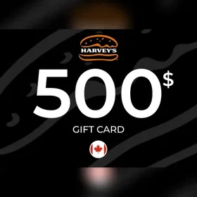Harvey's Gift Card 500 CAD