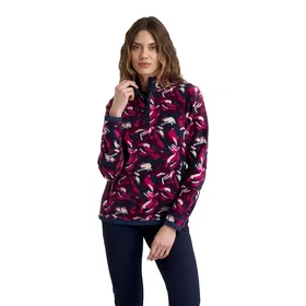 Calvin Klein Tate Quarter-Zip Fleece Sweatshirt (Dame)