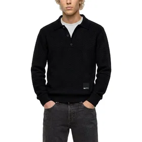 Karl Lagerfeld Långärmad Polo Shirt (Herr)