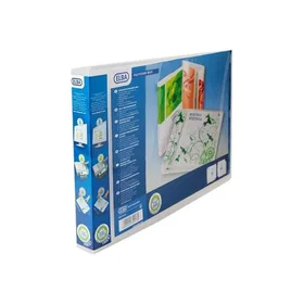 Oxford Ring Binder A3 4D-ring 30mm transparent polyprop