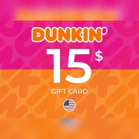 Dunkin' Donuts Gavekort 15 USD