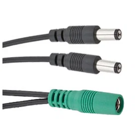 Voodoo Labs VL-CBL-PPAP PPAP Current Doubler Adapter Cable 2.1mm droit-2.1mm fem