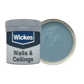 Wickes Vinyl Matt Emulsion Paint Moon Shadow 0.05L