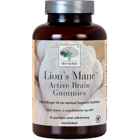 New Nordic Lion's Mane Active Brain Gummies 60pcs