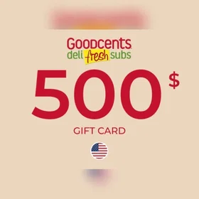 Goodcents Deli Gavekort 500 USD