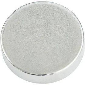 Meister Tools Magnet 20x5mm Silver 2 pcs
