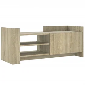 vidaXL 848376 TV Cabinet Sonoma Oak 100x35x40cm