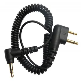 Lafayette Radiokabel 3.5mm till 2.5mm Vinkel Kabel