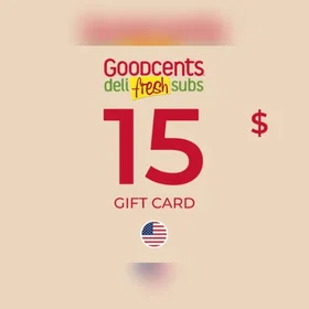 Goodcents Deli Gavekort 15 USD