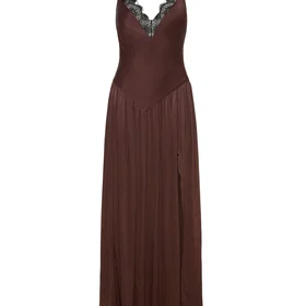 Bardot Aderia Spetsdetalj Maxiklänning