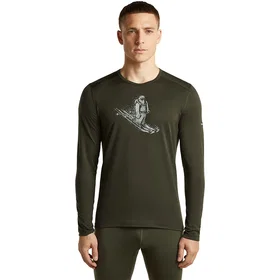 Icebreaker 200 Oasis Yeti Long Sleeve Base Layer (Men's)