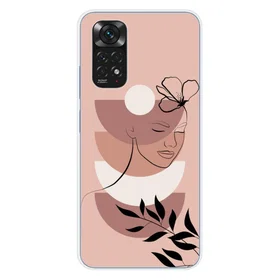 1001coques Étui en silicone imprimé pour Xiaomi Redmi Note 11 4G