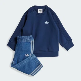 Adidas JD5826 Denim Crew Set (Jr)