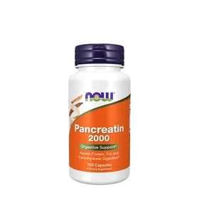 Now Foods Pancreatin 2000 200mg 100 Capsules