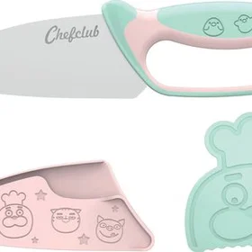 Chefclub Kids Chef's Knife Rose Pâle 2KITC056