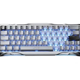 GravaStar Mercury V60 Pro Mekaaninen Kromi Hopea Deluxe Edition