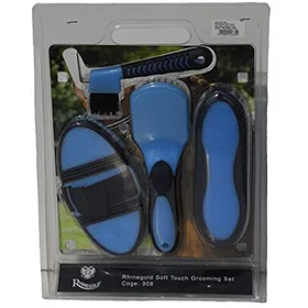 Rhinegold Soft Touch Grooming Mitts Horse Brush