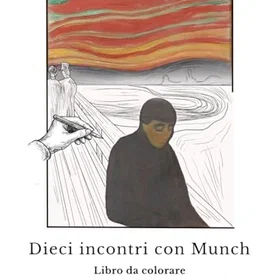 Dieci Incontri Con Munch Färgläggningsbok