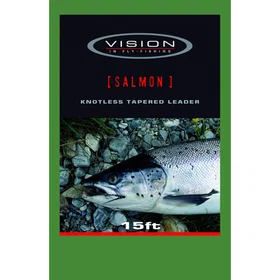Vision Fly Fishing Salmon Leader 0.34mm 9kg 15m