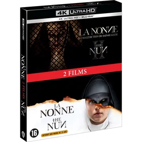 La Nonne + Le Nonne : La Malédiction de Sainte-Lucie 2 Films (4K Ultra HD + Blu-