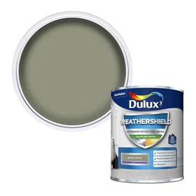 Dulux Weathershield Exterior Satin Paint Green Glade 0.75L