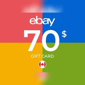 eBay Gavekort 70 CAD