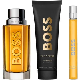 Hugo Boss The Scent Gave Sæt til Mænd (EDT 100ml, Pen Spray 10ml, Duschgel 100ml