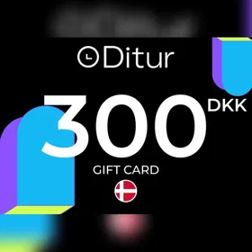 Ditur.dk Gavekort 300 DKK