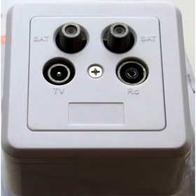 Triax Twin Wall Outlet FM/TV/SAT