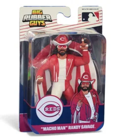 Major Big Rubber Guys Macho Man Randy Savage Figur #0850073892190