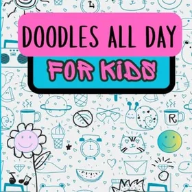 My Doodles Doodles All Day Färgläggningsbok för barn
