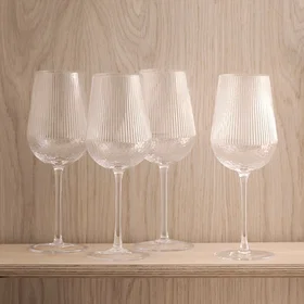 Ellos Home Vanity Vinglass 4-pack