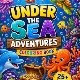 Under The Sea Adventures Färgläggningsbok