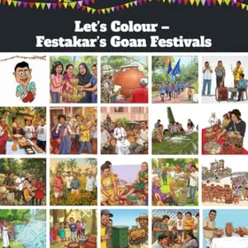 Notion Let's Colour - Festakar's Goan Festivals Färgläggningsbok