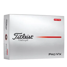 Titleist Pro V1X High Numbers