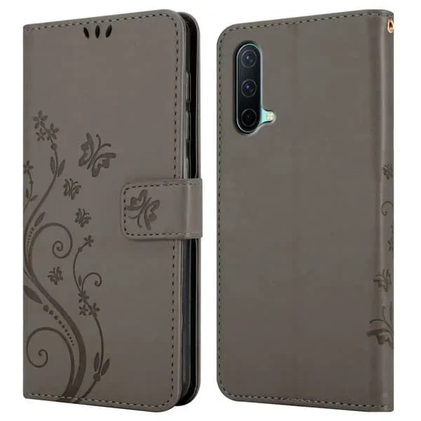 Cadorabo Case with Magnetic Closure Kickstand and Card Slots for OnePlus Nord CE 5G