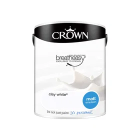 Crown Paint Clay White 5L