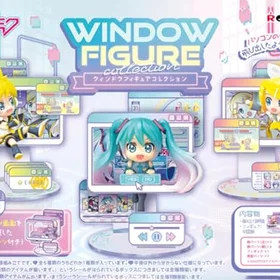 Re-ment Hatsune Miku Window Figure Collection