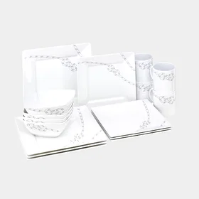 Couleurmer South Pacific Square Dinnerware Set 16pcs