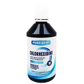 Zidac Laboratories Pure Dent Chlorhexidine Munnskyll Xml