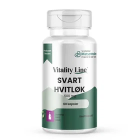 Vitality Line Svart vitlök 500mg 60 Kapslar