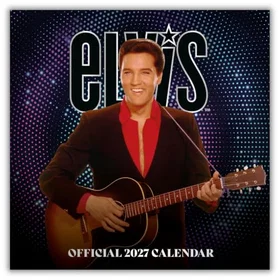 Elvis Presley Kalender Firkantet 2027