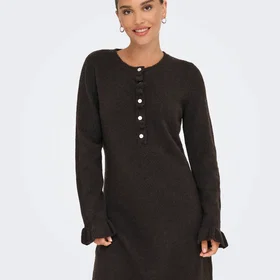 Only Onlmera Life Ls Frill Kort Klänning