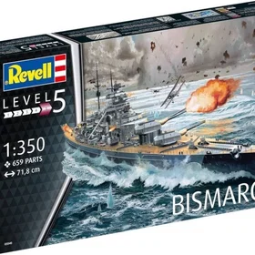 Revell 05040 Bismarck Battleship 1:350